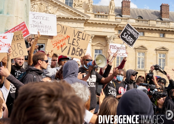 Rassemblement contre les violences et le racisme de la police