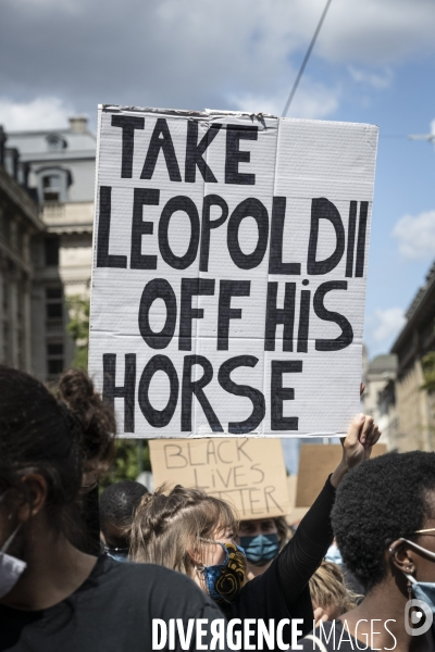 Manifestation Black lives matter Bruxelles 07/06/20