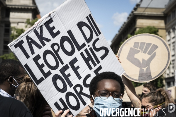 Manifestation Black lives matter Bruxelles 07/06/20