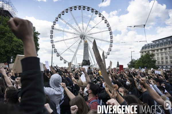 Manifestation Black lives matter Bruxelles 07/06/20