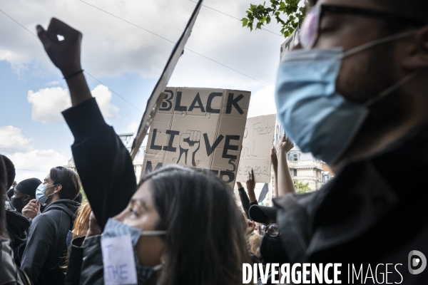 Manifestation Black lives matter Bruxelles 07/06/20