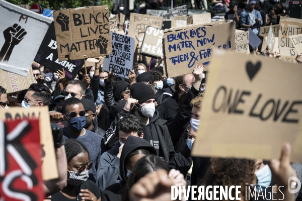 Manifestation Black lives matter Bruxelles 07/06/20