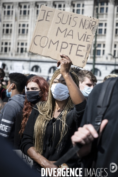 Manifestation Black lives matter Bruxelles 07/06/20