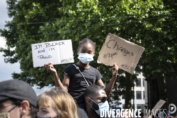 Manifestation Black lives matter Bruxelles 07/06/20