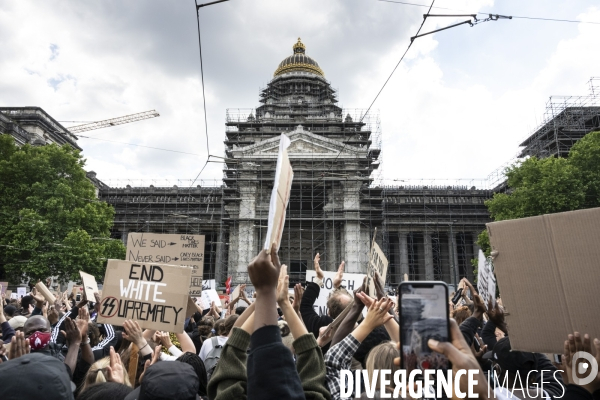 Manifestation Black lives matter Bruxelles 07/06/20