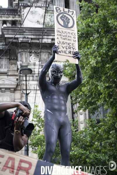 Manifestation Black lives matter Bruxelles 07/06/20