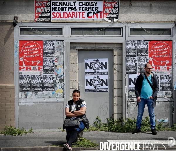 Manifestation contre la fermeture de l usine renault de Choisy le roi