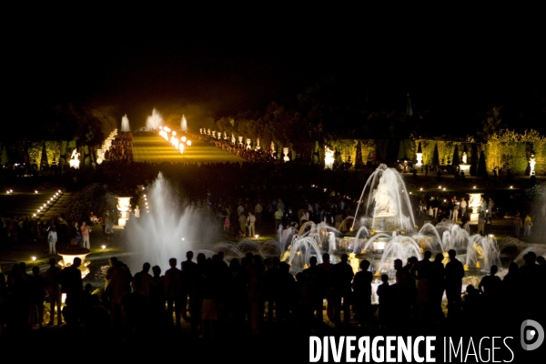 Chateau de versailles/grandes eaux nocturnes