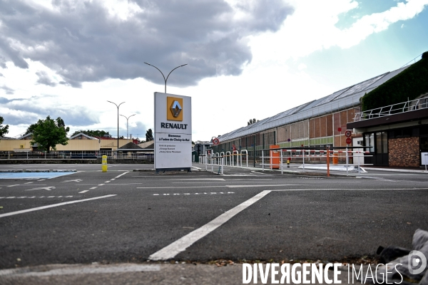 Manifestation contre la fermeture de l usine renault de Choisy le roi