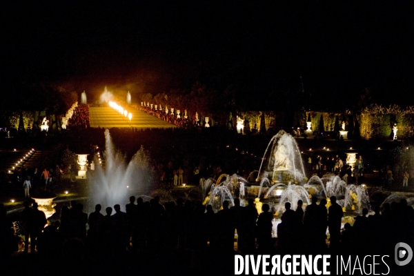 Chateau de versailles/grandes eaux nocturnes