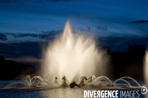 Chateau de versailles/grandes eaux nocturnes