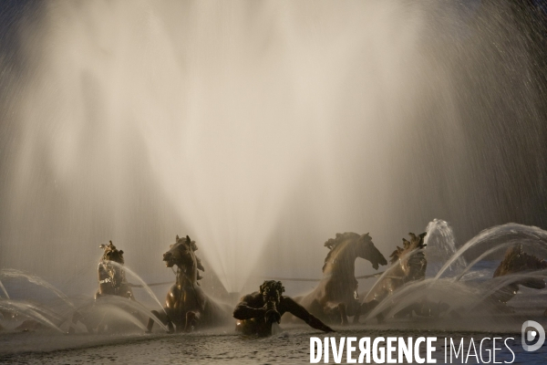 Chateau de versailles/grandes eaux nocturnes