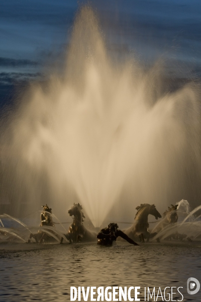 Chateau de versailles/grandes eaux nocturnes