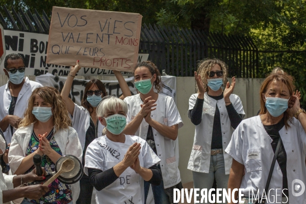 Troisième rassemblement des infirmiers libéraux à Marseille