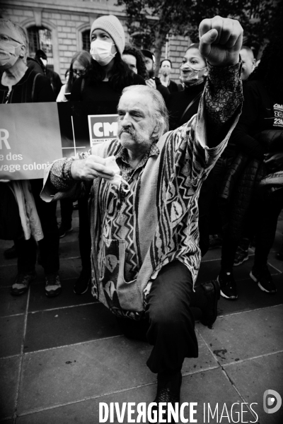 Hommage à George Floyd organisé Place de la République à Paris à l appel de SOS Racisme