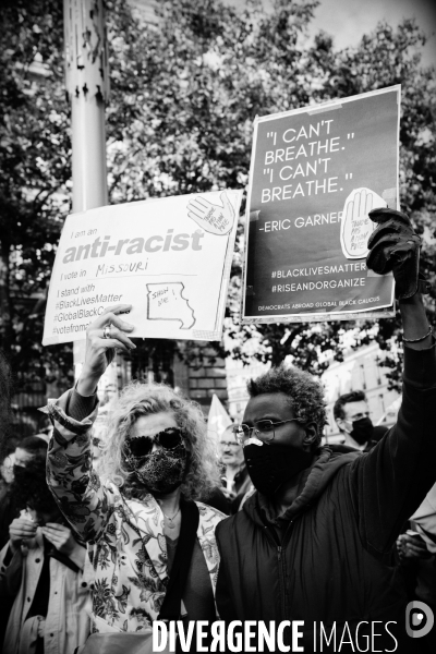 Hommage à George Floyd organisé Place de la République à Paris à l appel de SOS Racisme