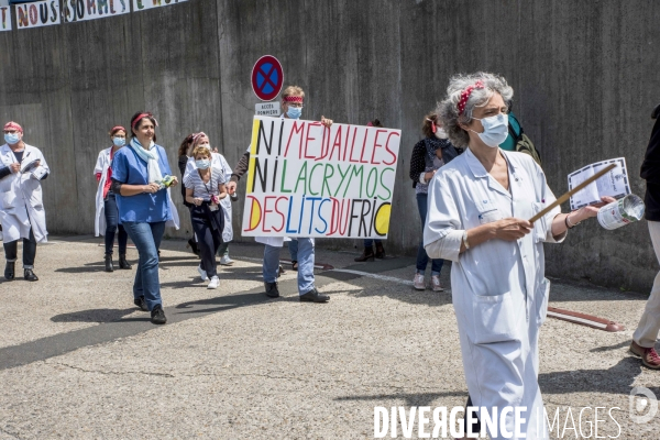 Jeudi de la contestation pour les personnels hospitaliers