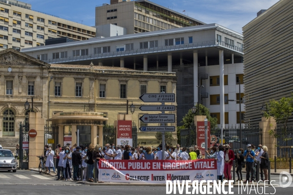 «Les jeudis de la colère» du personnel hospitalier de Marseille
