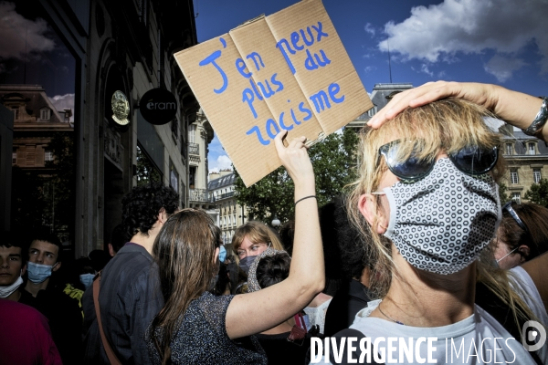 Manifestation Justice pour Adama à Paris