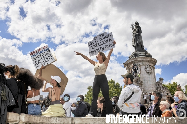 Manifestation Justice pour Adama à Paris