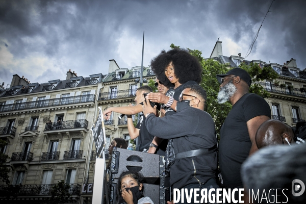 Manifestation Justice pour Adama à Paris