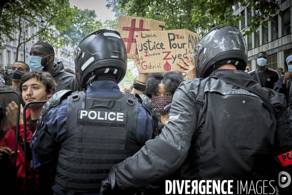 Manifestation Justice pour Adama à Paris