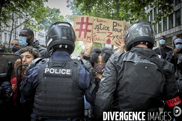 Manifestation Justice pour Adama à Paris