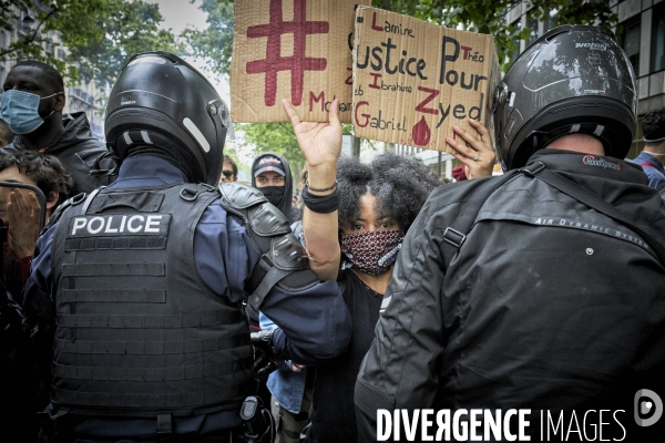 Manifestation Justice pour Adama à Paris