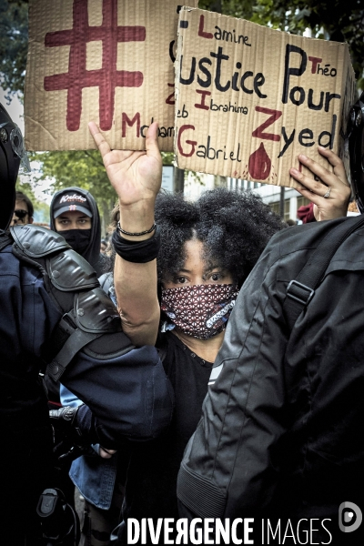 Manifestation Justice pour Adama à Paris