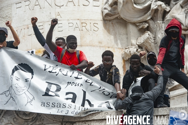 Manifestation pour la justice et contre les violences policières