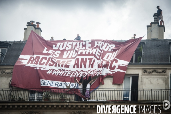 Manifestation pour la justice et contre les violences policières