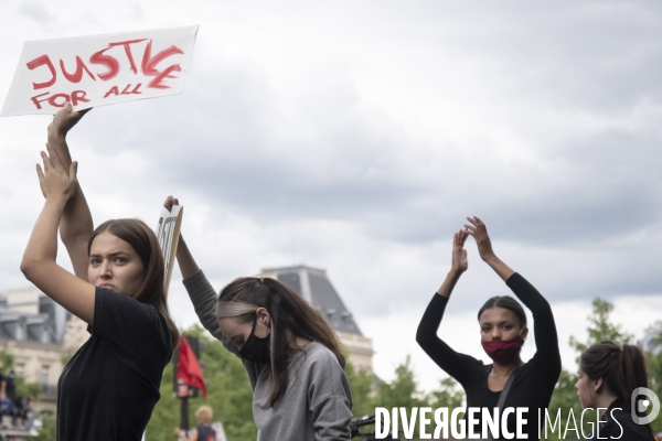 Manifestation pour la justice et contre les violences policières