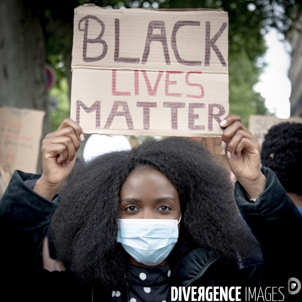 Manifestation pour la justice et contre les violences policières