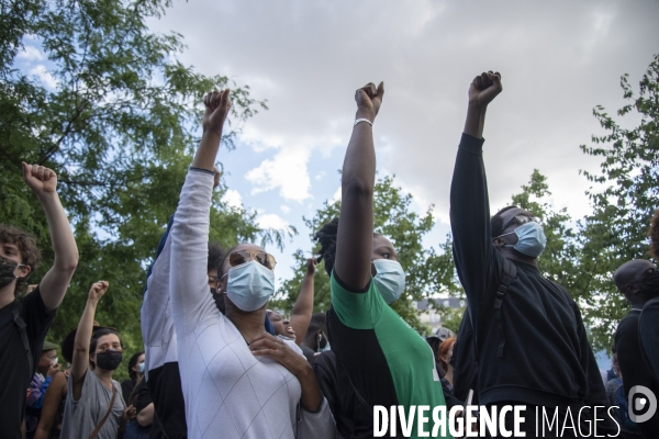 Manifestation pour la justice et contre les violences policières