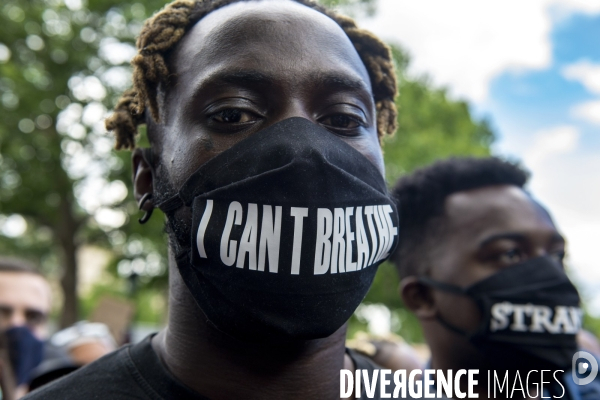 Manifestion contre les violences policière et justice pour Adama Traoré