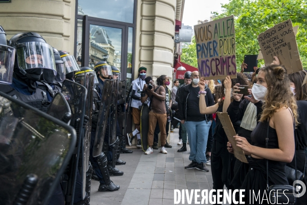 Manifestion contre les violences policière et justice pour Adama Traoré