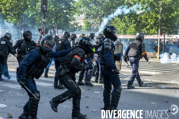 Manifestion contre les violences policière et justice pour Adama Traoré