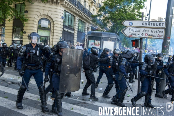 Manifestion contre les violences policière et justice pour Adama Traoré