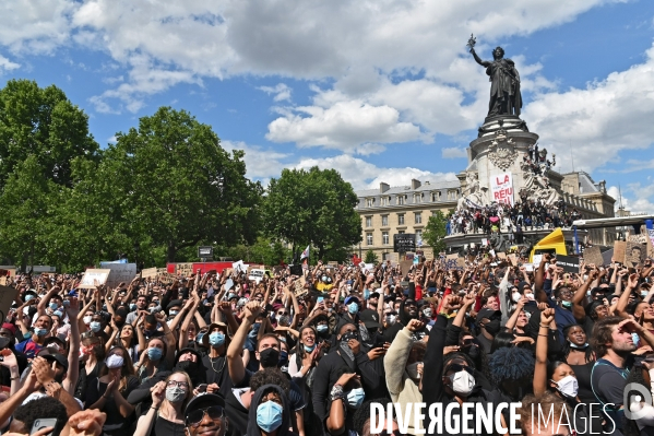 Manifestation contre le racisme et les violences policières