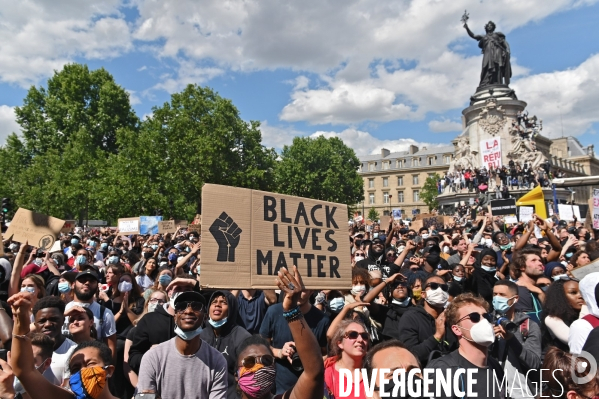 Manifestation contre le racisme et les violences policières