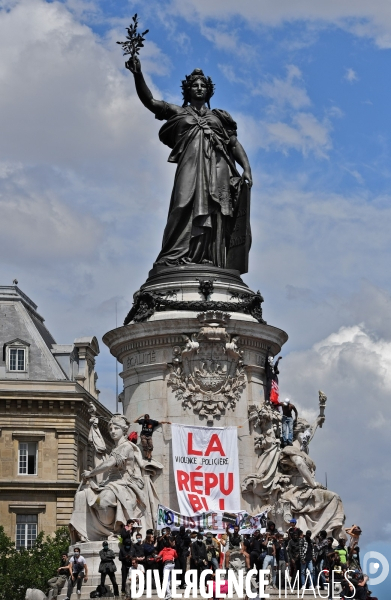 Manifestation contre le racisme et les violences policières