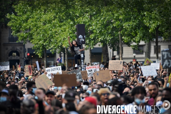 Manifestation contre le racisme et les violences policières