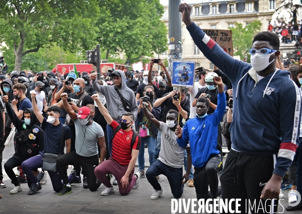 Manifestation contre le racisme et les violences policières