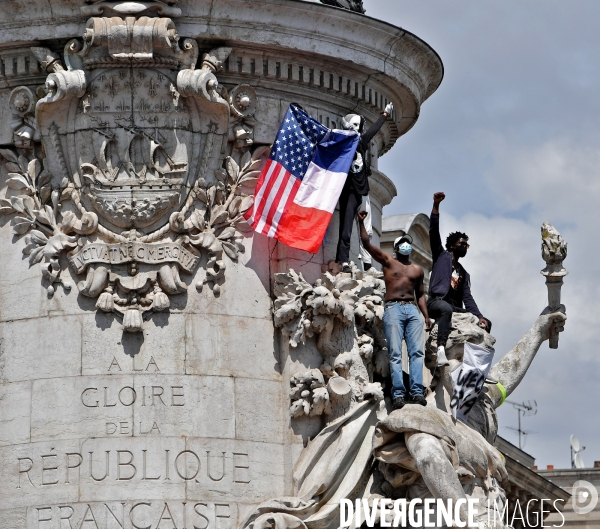 Manifestation contre le racisme et les violences policières