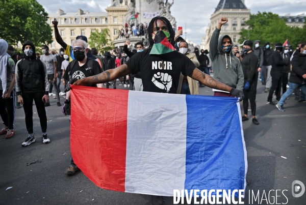 Manifestation contre le racisme et les violences policières