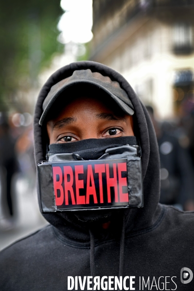 Manifestation contre le racisme et les violences policières