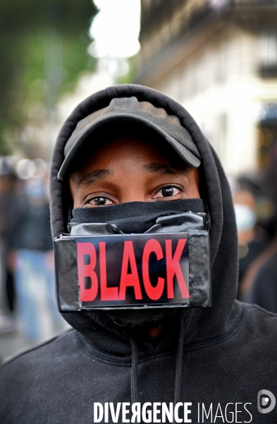 Manifestation contre le racisme et les violences policières