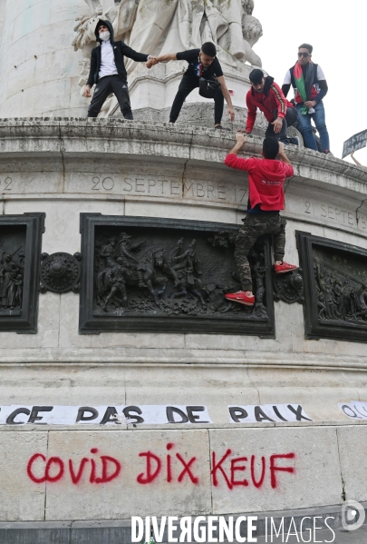 Manifestation contre le racisme et les violences policières