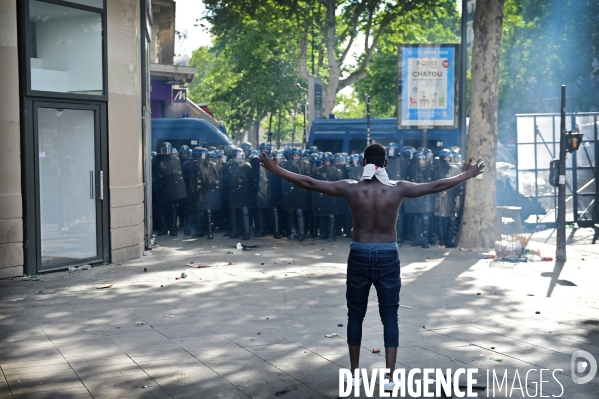 Manifestation contre le racisme et les violences policières