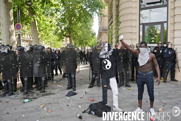 Manifestation contre le racisme et les violences policières